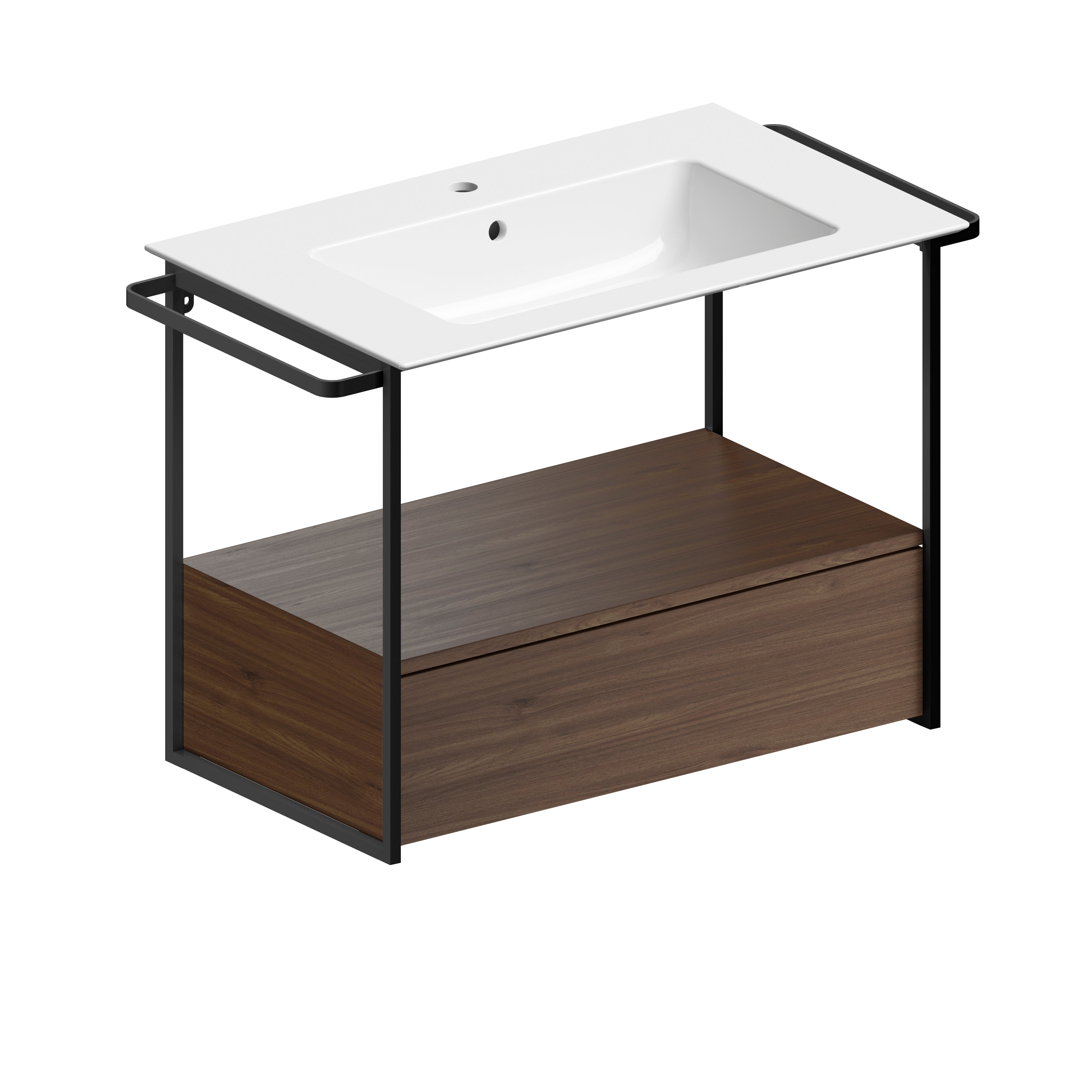 Mobile da bagno con cassetto – cm80x44
