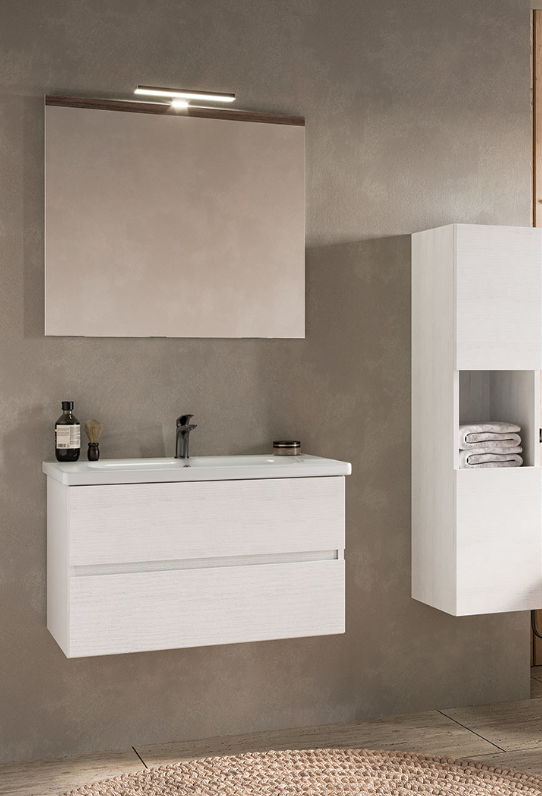 Mobile portalavabo 2 cassetti - cm77x45