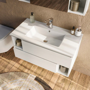 Mobile portalavabo 2 cassetti 2 vani – cm 90x45