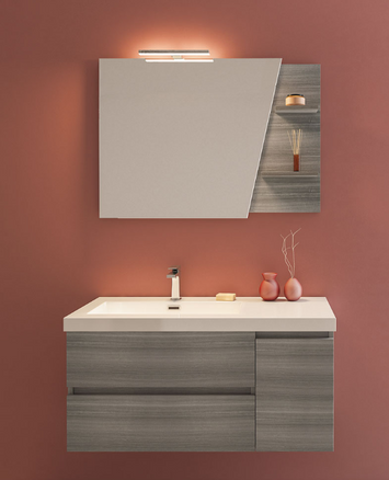 Mobile portalavabo 2 cassetti + 1 anta – cm99x45