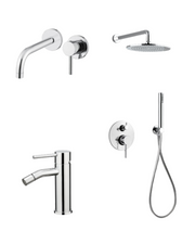 Set completo Lavabo, Bidet e Kit Doccia – Pure