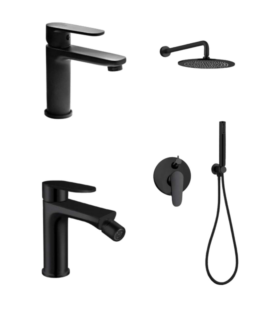 Set Completo Lavabo, Bidet e Kit Doccia - Timeless Descrizione: