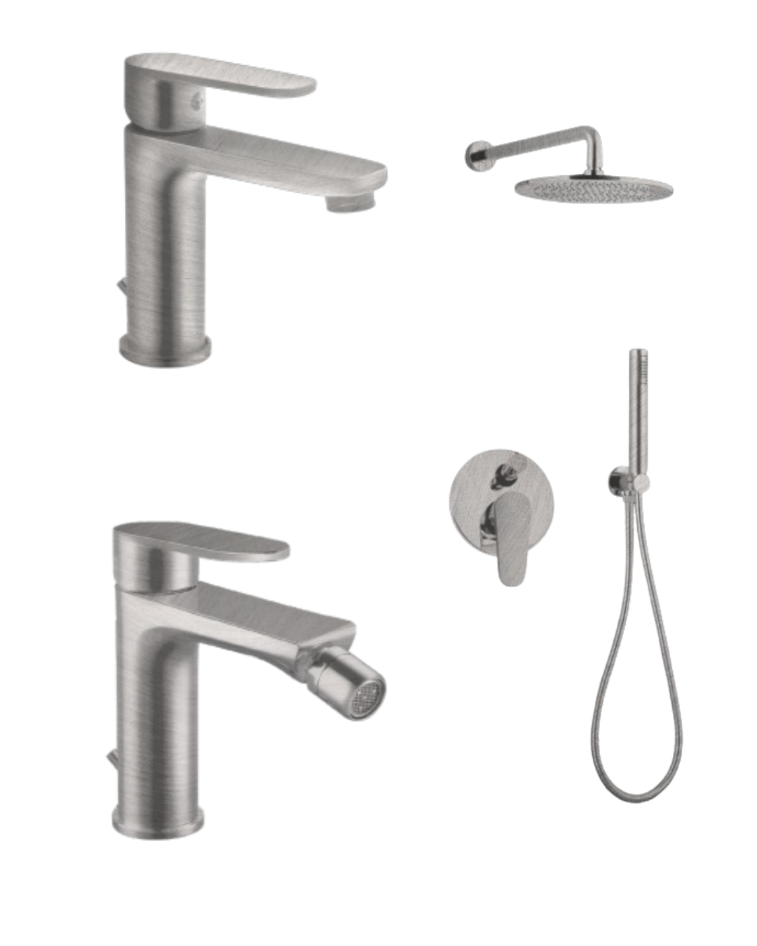 Set Completo Lavabo, Bidet e Kit Doccia - Timeless Descrizione: