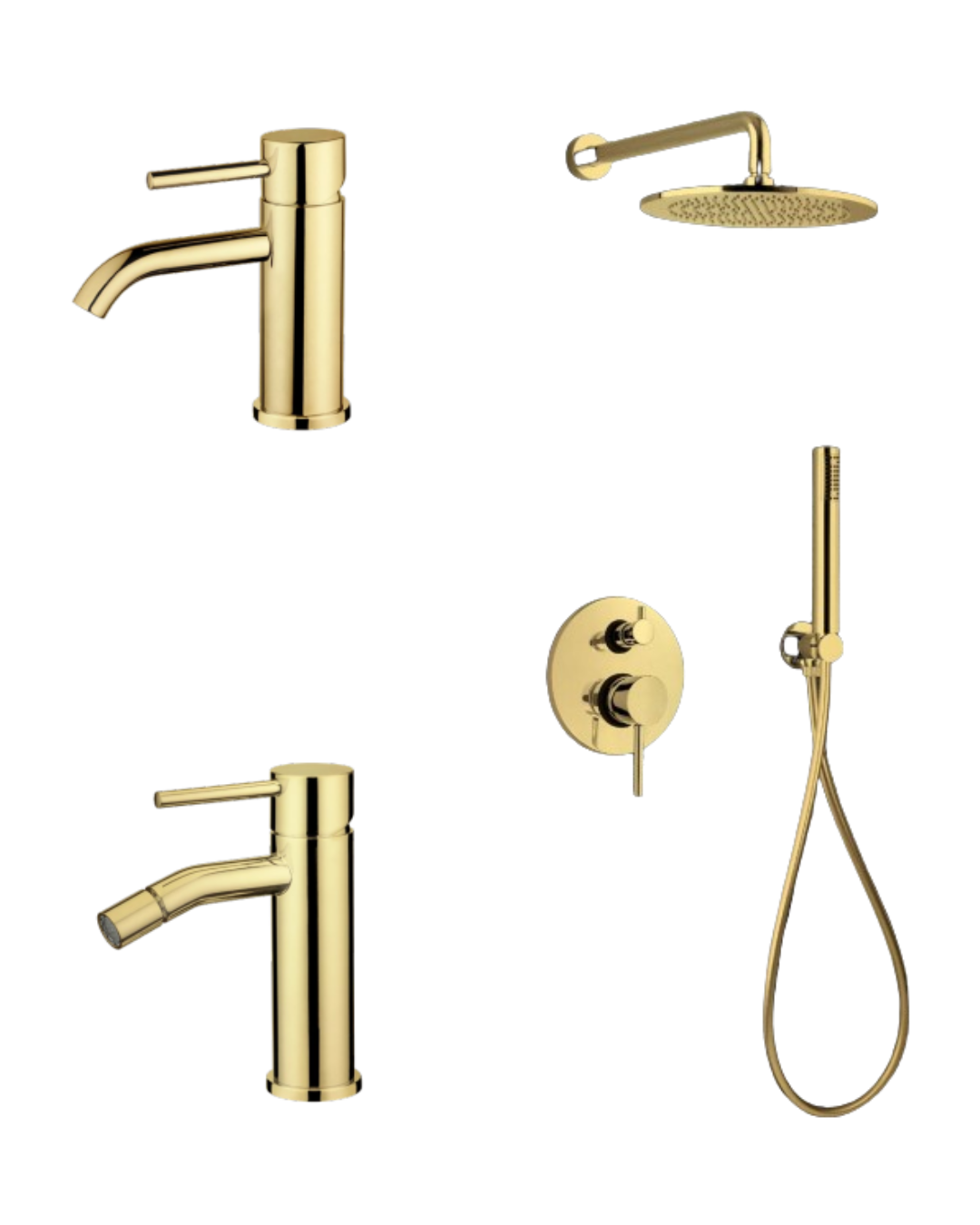 Set completo Lavabo, Bidet e Kit Doccia – Heaven