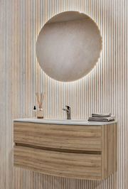 Specchio tondo retroilluminato LED – Ø70 cm