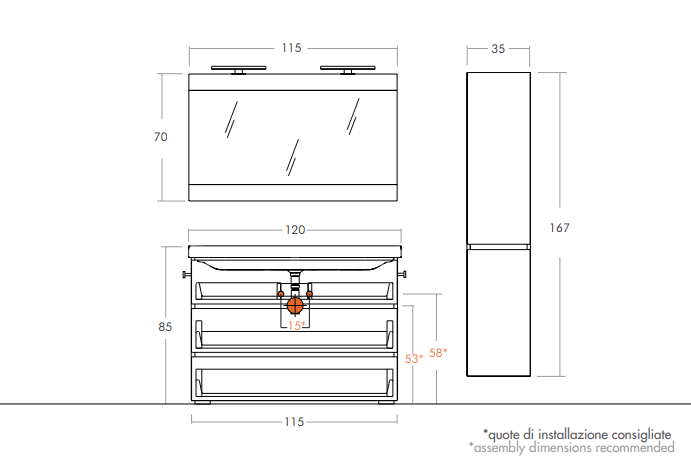 Set Bagno – Lune