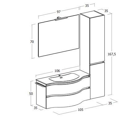 Set Bagno – Egeo