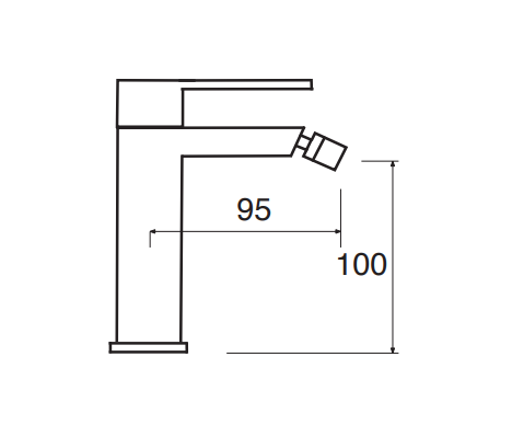 Set Completo Lavabo, Bidet e Kit Doccia - Square