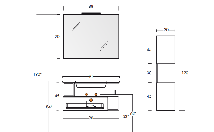 Set Arredo Bagno – Edge