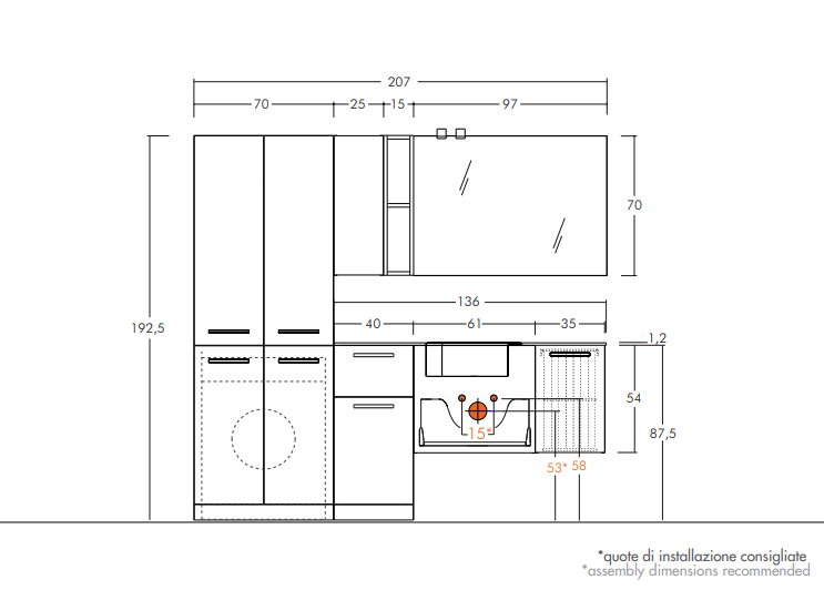 Set Lavanderia –  Écru