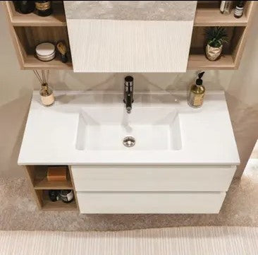 Lavabo in resina – 101 x 46 cm