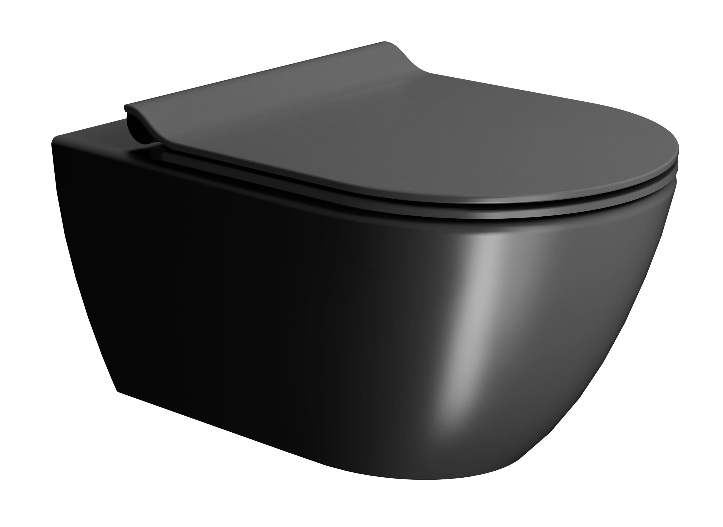 WC installazione a sospensione CM55x36 con sistema di scarico Swirflush - DOMUS