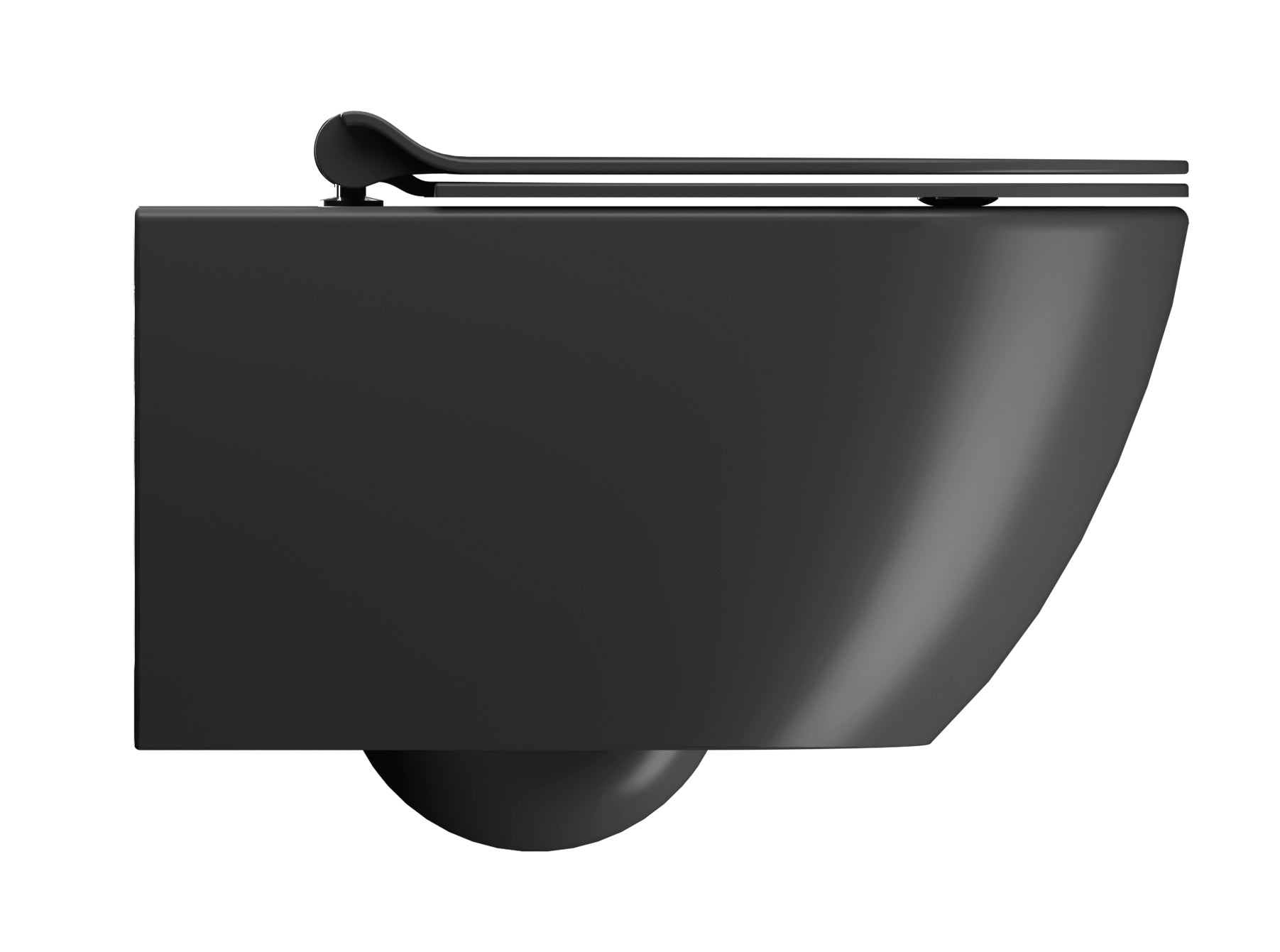 WC installazione a sospensione CM55x36 con sistema di scarico Swirflush - DOMUS