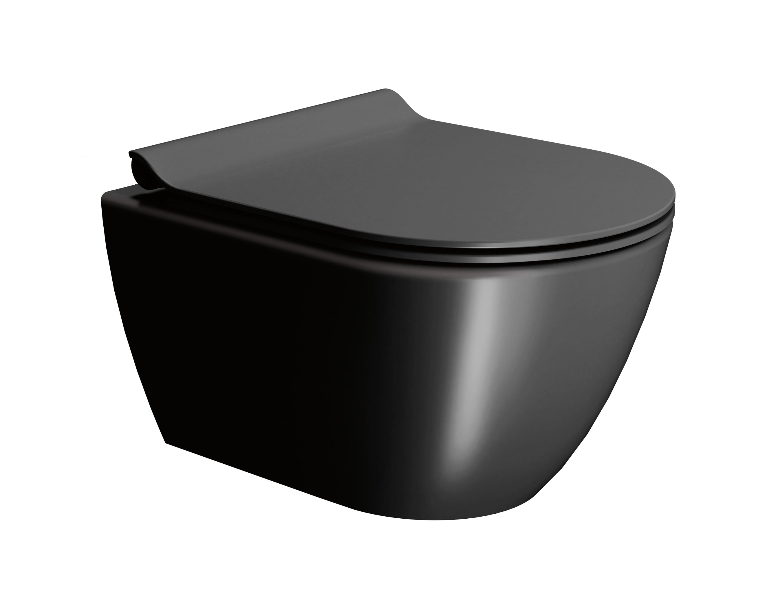 WC installazione a sospensione CM:50x36 con sistema di scarico Swirflush. 