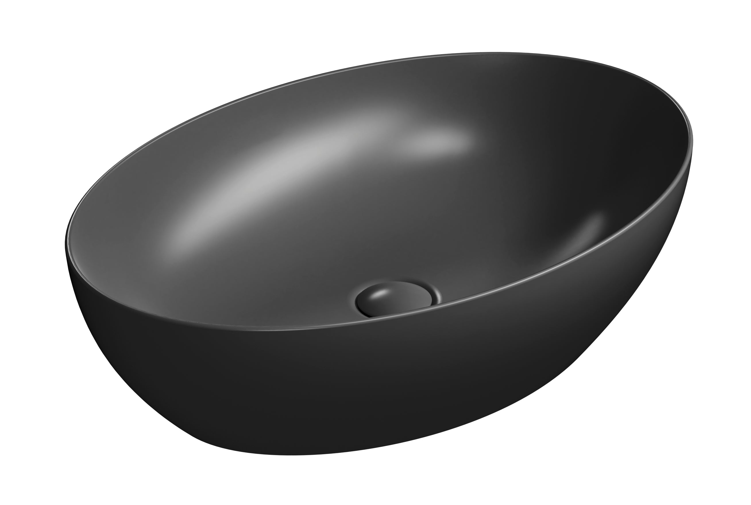 Lavabo senza foro troppopieno – 60×42 cm