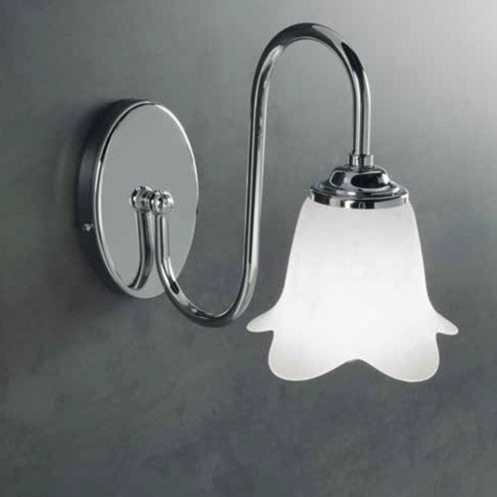 Lampada a parete paralume