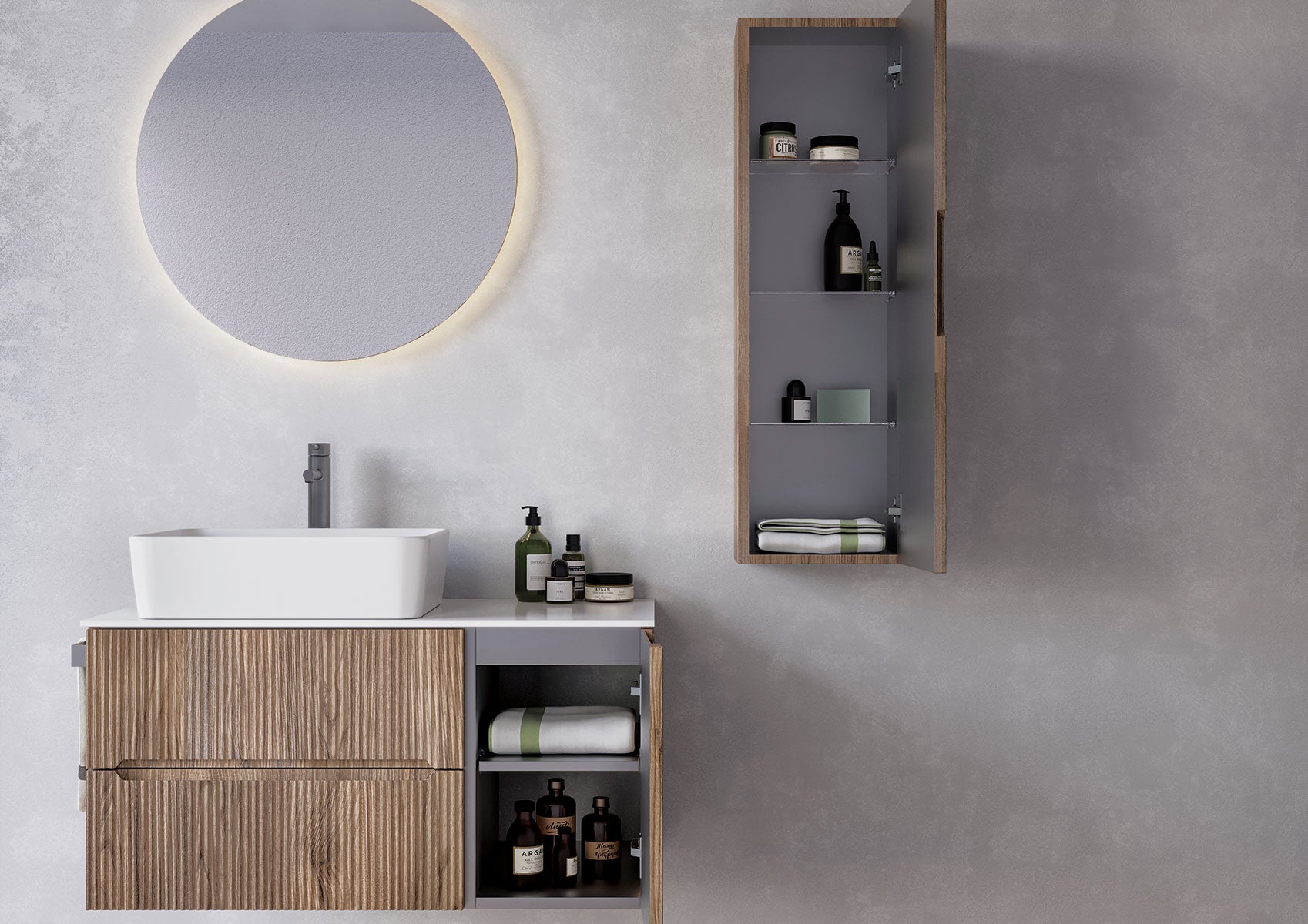 Set Bagno Bali - 90 cm