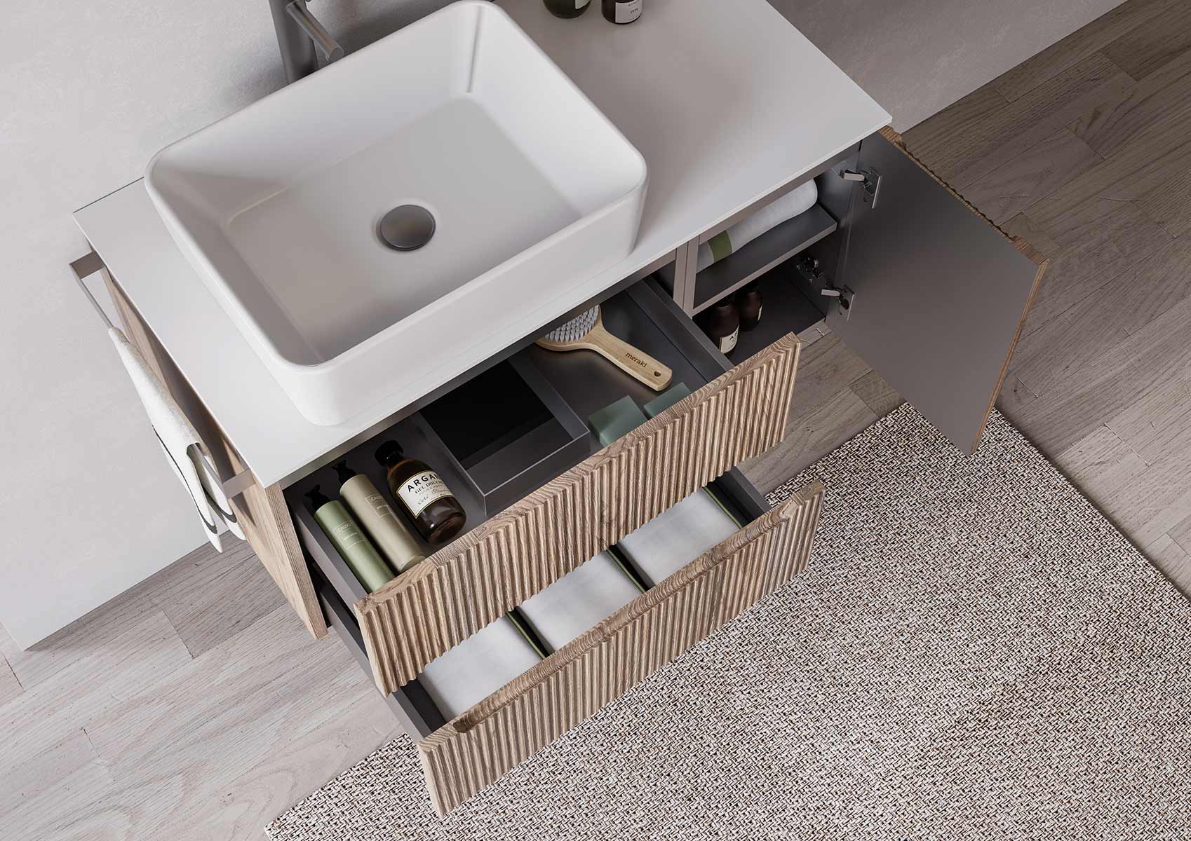 Set Bagno Bali - 90 cm